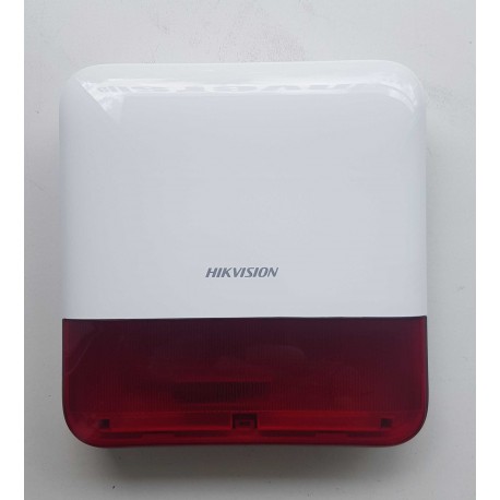 Hikvision sirena DS-PS1-E-WE AX PRO (raudona)